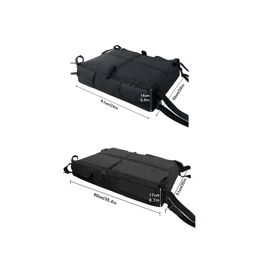 Kits de Escape de inundación para botes, bolsa de almacenamiento con cuerda elástica, impermeable, de gran capacidad, tela Oxford 600D