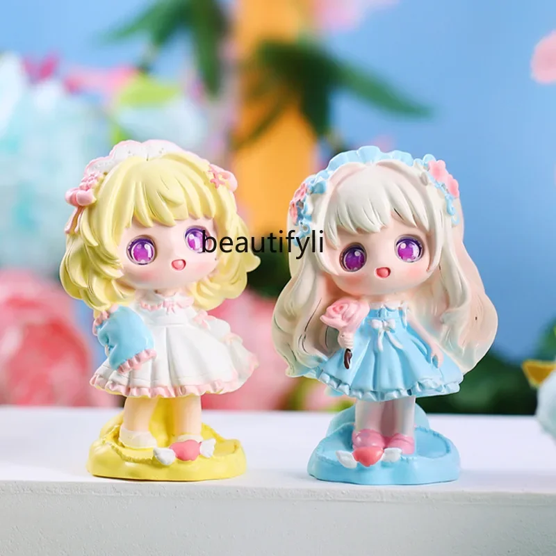 小さな王女のブラインドボックスおもちゃ、小学校へのかわいいギフト、授乳ボックス、誕生日、新しい、2024
