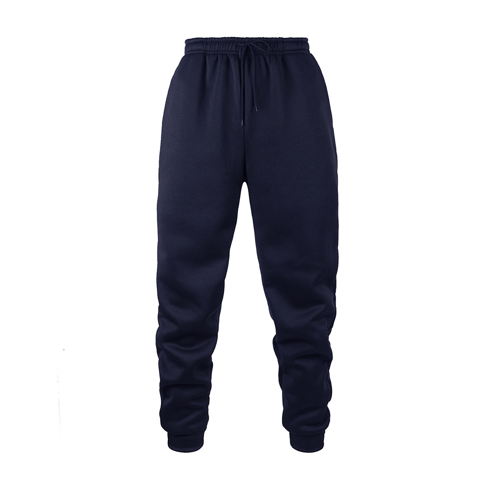 Herren-Jogginghose, Sporthose, Fitness-Laufhose, einfarbige Jogginghose, einfach zu kombinierende Heimhose