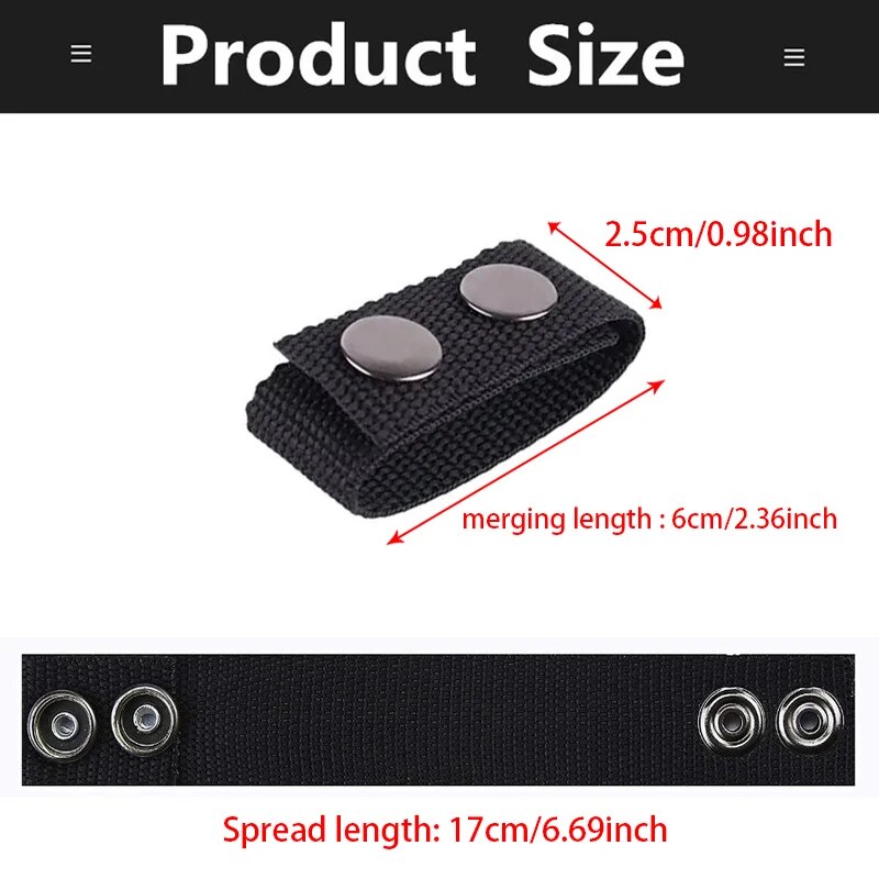 4Pcs cintura tattica multifunzionale doppia fibbia in Nylon cinture portatili accessori attrezzature accessori per sport all'aria aperta fibbia fissa