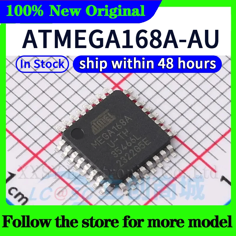 ATMEGA168PA-AU  ATMEGA168PB-AU  ATMEGA168A-AU  ATMEGA168PB-AN  ATMEGA168P-20AU  ATMEGA168-20AU  In stock 48 hours ship