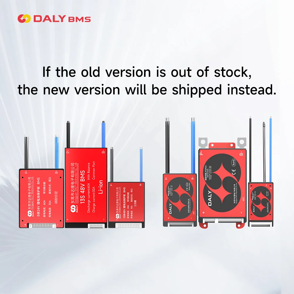 DALYBMS18650 BMS 10S 36V 13S 48V 20A 40A 60A Pin Li-ion Với Cân Bằng Thấp Nhiệt Độ Cao cắt Bảo Vệ Ebike Escooter
