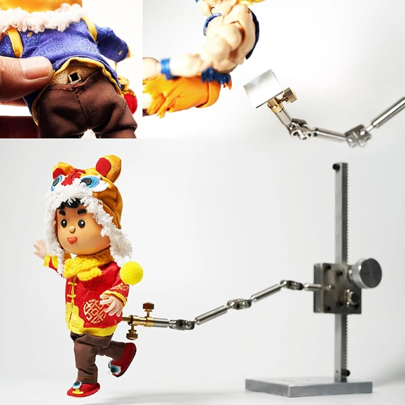 ชุดภาพเคลื่อนไหว DIY-stopmotion RIG Armature rigging System with 5ตัวเชื่อมต่อสำหรับแอนิเมชันหยุดการเคลื่อนไหววงเล็บชุดถ่ายทำ
