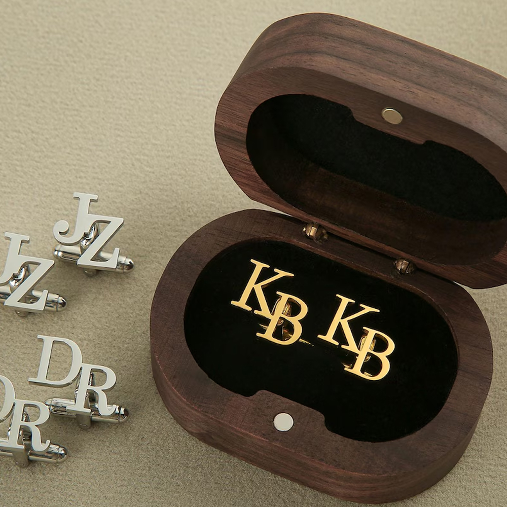Lemegeton Personal isierte erste Manschetten knöpfe benutzer definierte Name Manschetten knopf Edelstahl Schmuck Trauzeugen Trauzeuge Trauzeuge Hochzeits geschenke