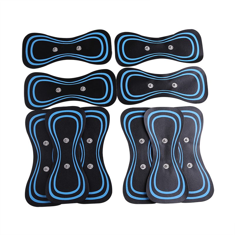 Zehn Massage Elektroden Pads Für EMS Neck Massager Gel Patch Zubehör Trainer Exerciser Ersatz Muskel Stimulator Aufkleber