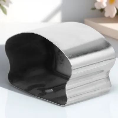 Leuning eindkap roestvrij staal hoefijzervorm buisbeschermer Praktische leuningfitting metalen eindkappen