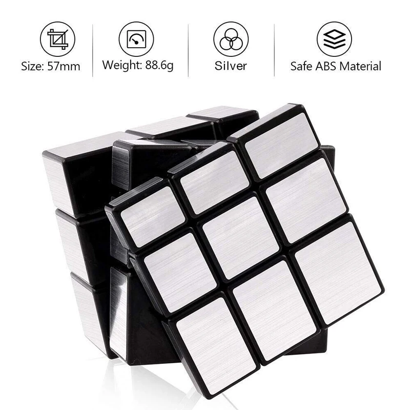 MoYu Gương Ma Thuật Cube Rubick 3X3 Đặc Biệt Rubix Chuyên Nghiệp 3X3X3 Tốc Độ Câu Đố Thần Tài Trẻ Em của Đồ Chơi Miễn Phí Vận Chuyển Rubick Cubo
