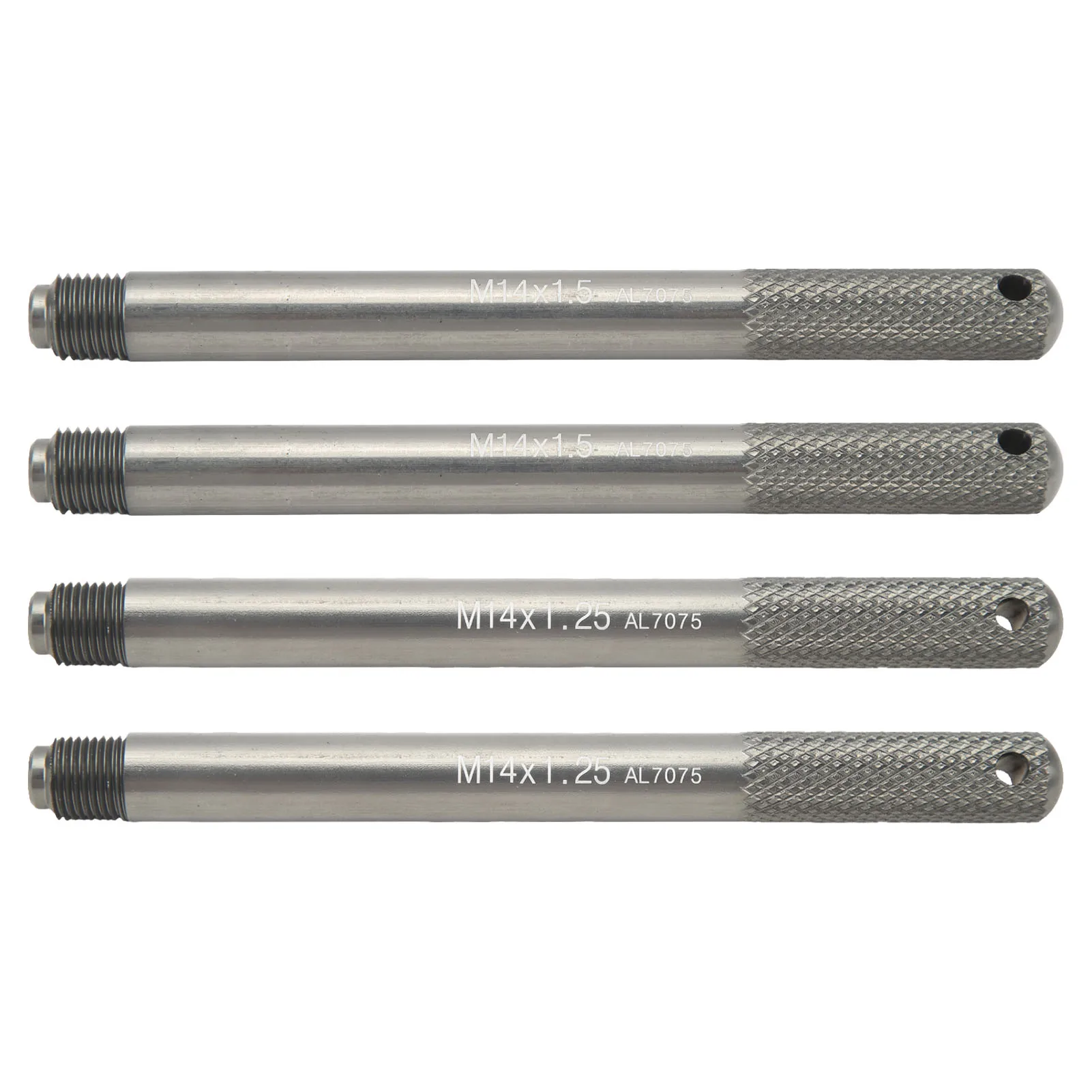 Roda Alinhamento Pin Hanger Pin Set, Rim Stud, Guia Ferramenta para Reparação do Pneu de Carro, Acessórios Automotivos, M14 * 1.25, M14 * 1.5, 2pcs