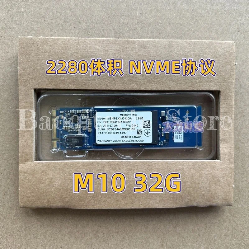 Nuevo Original M10 M.2 2280 SSD 32GB 16GB PCIe M.2 2242 3,0 3D Xpoint NVMe unidad interna de estado sólido para memoria Intel Optane
