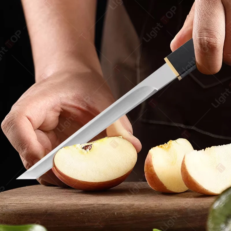 Nuevo cuchillo para deshuesar de acero inoxidable, cuchillo de carnicero forjado hecho a mano, cuchillo para cortar frutas, cuchillo para carne de cordero asado, funda para cuchillo