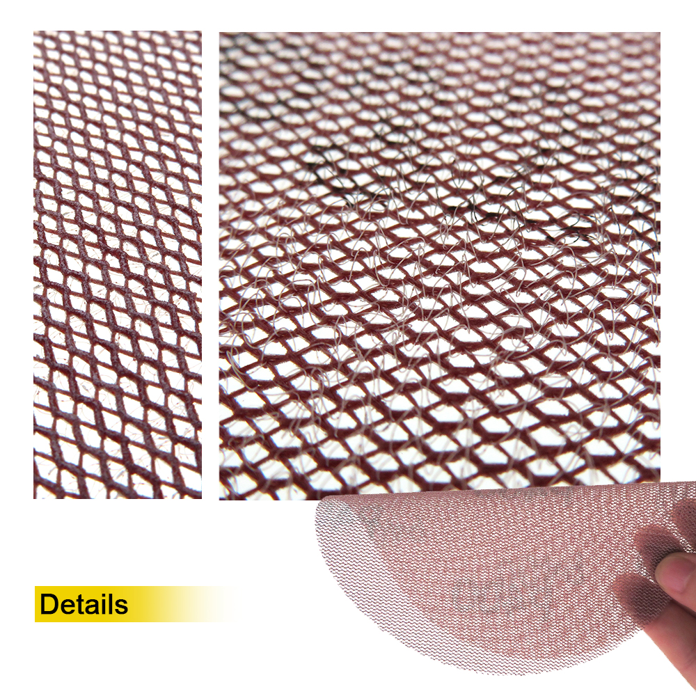 10Pcs 6inch 150mm Mesh Sanding Discs Hook&Loop Abrasive Dust Free Disc Anti-Blocking Sharp Grinding Sandpaper for Wood Furniture