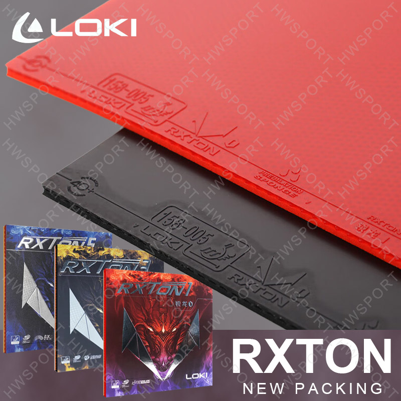 LOKI RXTON 1 3 5 卓球ラバー粘着ピンポンラバートップシートとチューニング済み弾性スポンジ