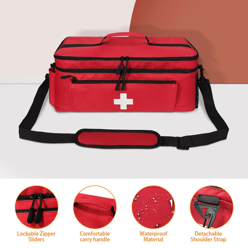 Erste-Hilfe-Kasten, tragbare medizinische Mehrzweck-Notfall tasche, multifunktion ale Erste-Hilfe-Tasche für den Außenbereich