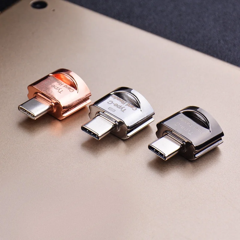 STONEGO USB 3.0 タイプ C から Micro-SD TF アダプタ OTG カードリーダーミニカードリーダースマートメモリカードリーダー電話ラップトップ用
