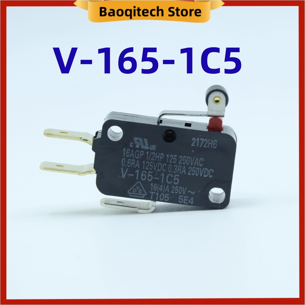 Brandneuer OriginalV-165-1C5 Reise-Endschalterknopf für OMRON Mikroschalter