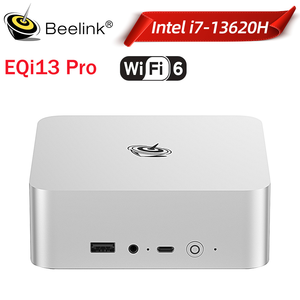 Beelink EQi12 인텔 12450H 12650H EQi13 프로 13500H 13620H 미니 PC AMD 16G RAM 500G 24G 1T SSD WiFi6 4K HD 데스크탑 컴퓨터 SER5