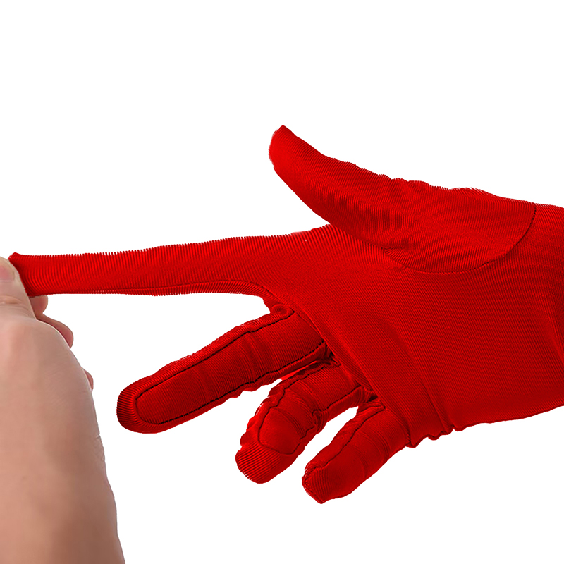 Женские классические длинные перчатки, черные эластичные перчатки из спандекса с пальцами, в стиле оперы, 1920