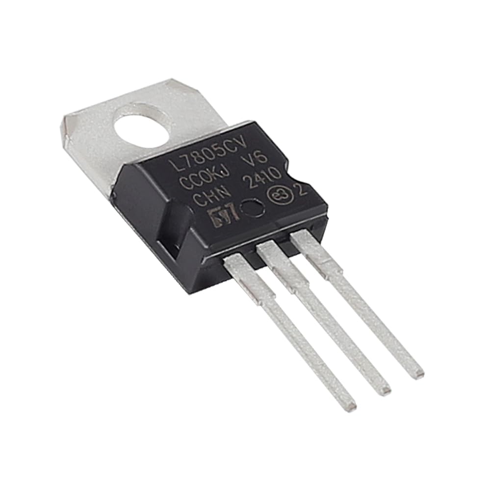 5PCS IC L7805CV Voltage Regulator Output 5 V 1.5 A Integrated Circuits L7805 Positive Regulators TO-220 Regulator Transistor