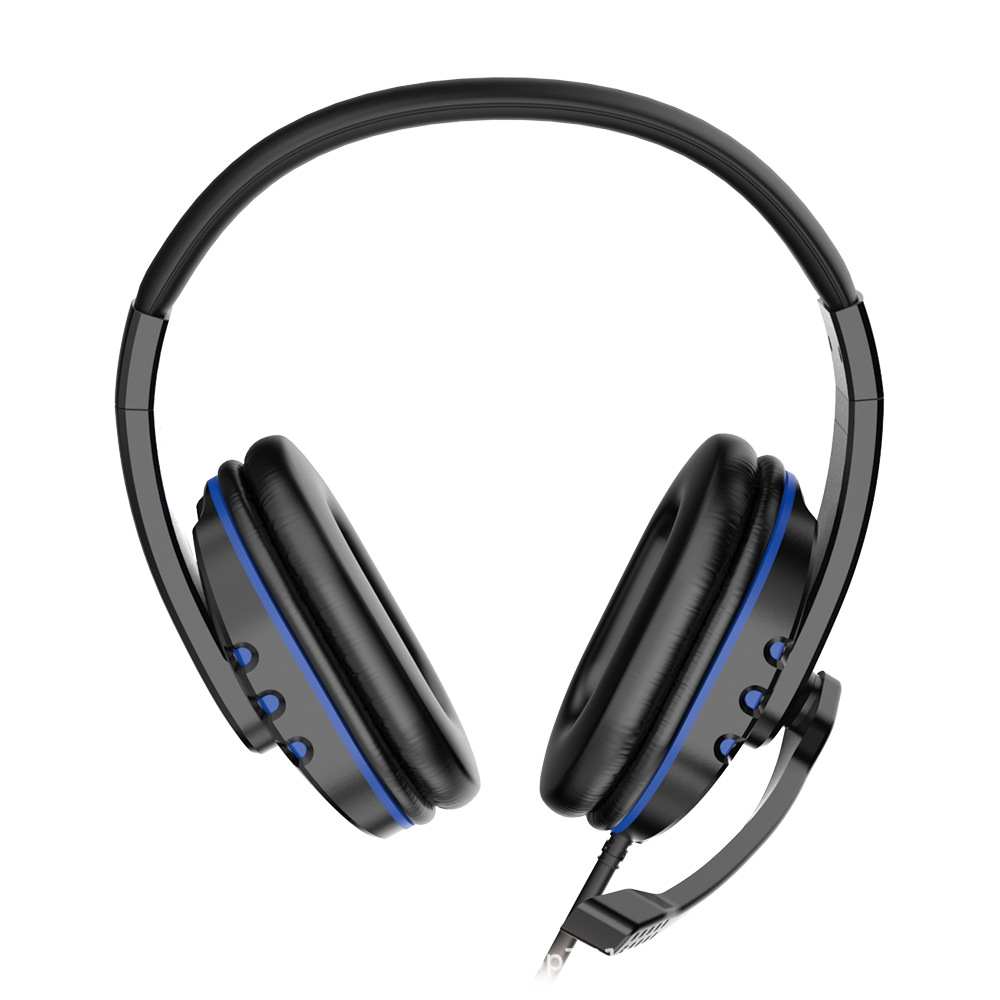 Kopfhörer 3,5 mm kabelgebundenes Gaming-Headset, Kopfhörer, Musik für PS4, Playstation 4, Spiel-PC, Chat-Computer mit Mikrofon