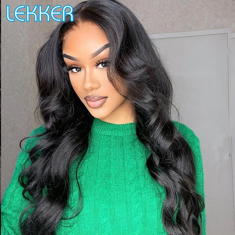 Lekker Lượn Sóng 13X1 T Phần Ren Mặt Trước Tóc Tóc Giả Dành Cho Nữ Glueless Bob Brasil Remy Tóc 30inch Sóng Thân Phần Giữa Bộ Tóc Giả