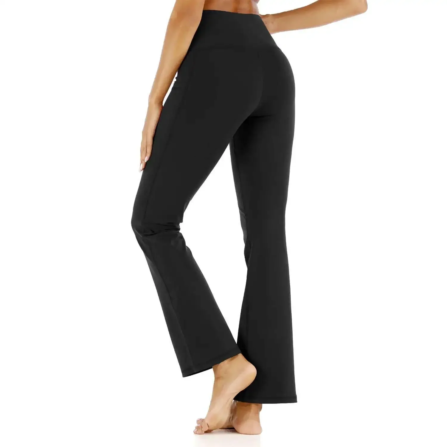 2025NewกางเกงโยคะสูงเอวTummy Control Butt Liftingไม่มีรอยต่อออกกําลังกายLeggingผู้หญิงฟิตเนสElastic Quick Dry SolidColor