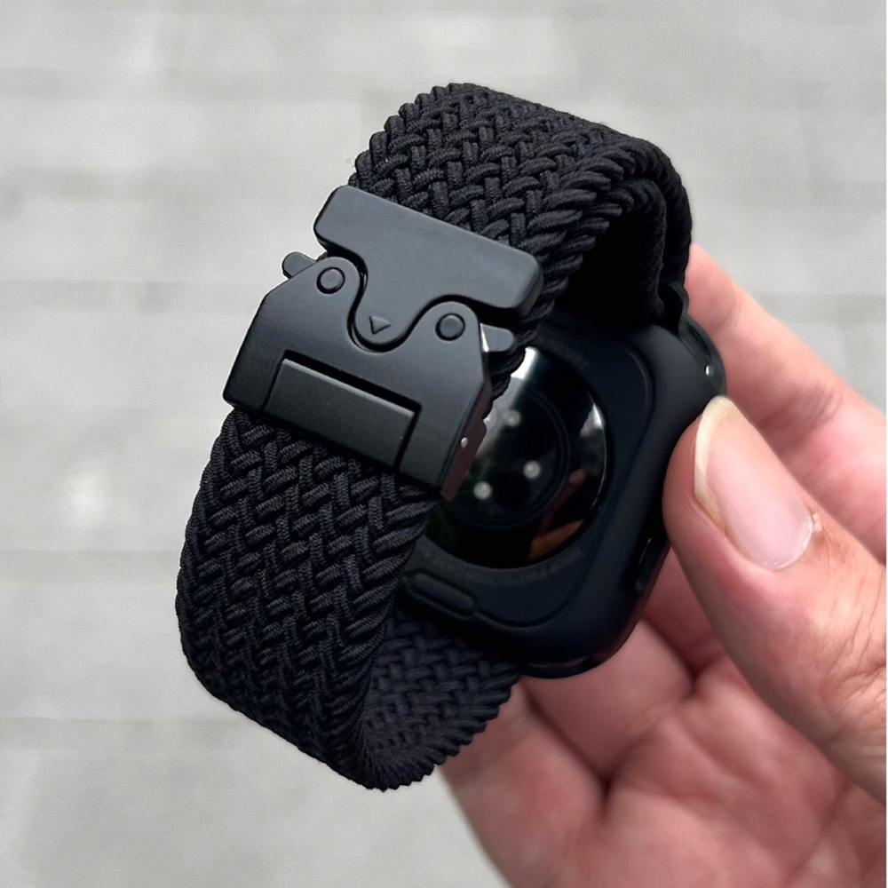 ร่มชูชีพสําหรับ Apple Watch 10 Band 46 มม.42 มม.45 มม.49 มม.44 มม.41 มม.สร้อยข้อมือ Correa iWatch Series 9 8 SE 5 6 7