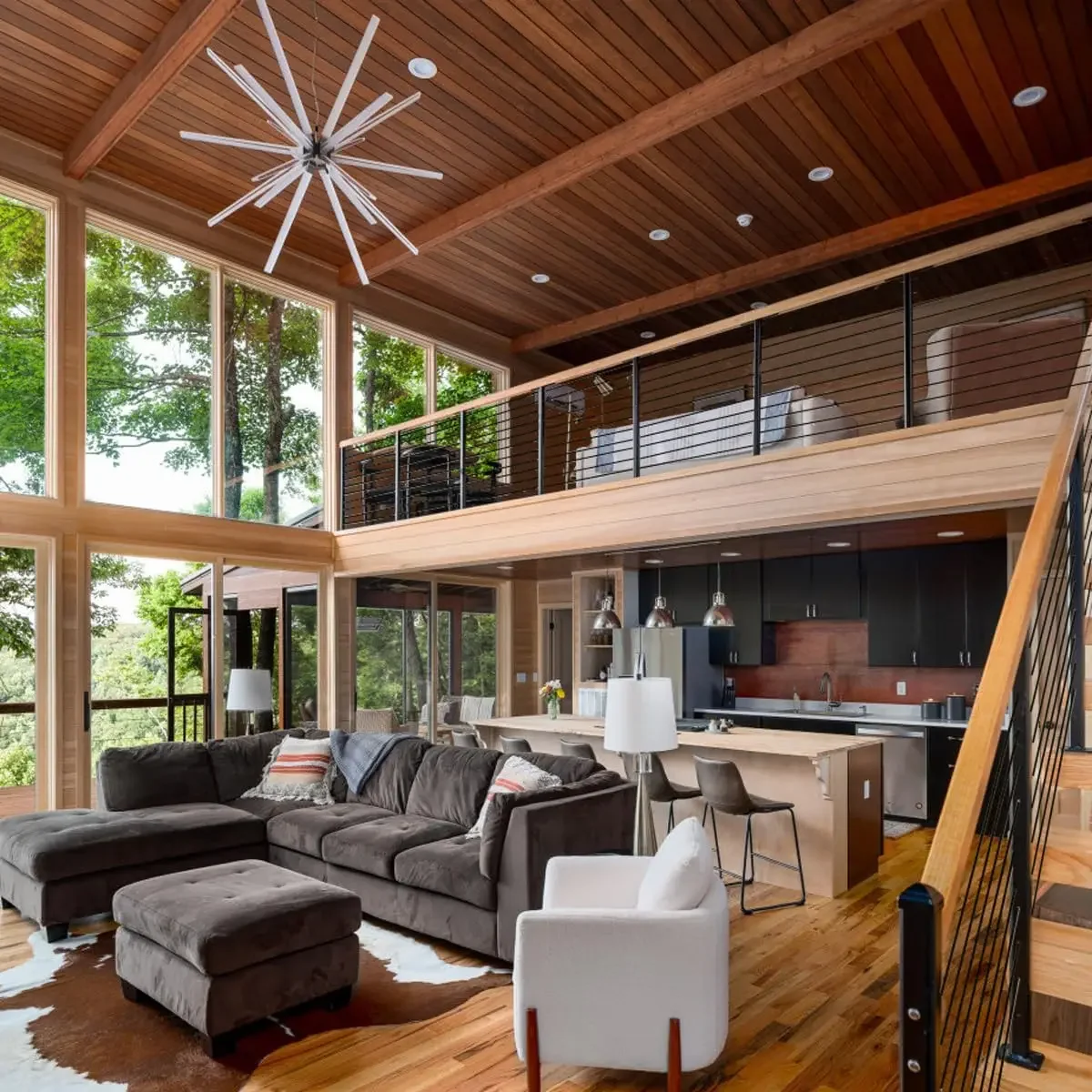 500Ft 1/8 Inch Black Wire Rope Railing System T316 Stainless Steel Aircraft Cable for Deck Cable Railing Hardware Kit