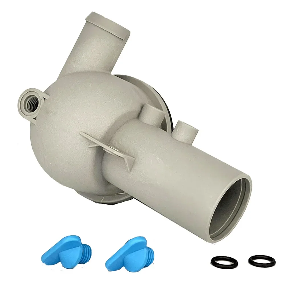 OYOTE 863631 Distribuidor assy de carcaça de água T1 substitui com plugues de drenagem manuais para MerCruiser 4.3,5.0,5.7,6.2L 262 305 350 377