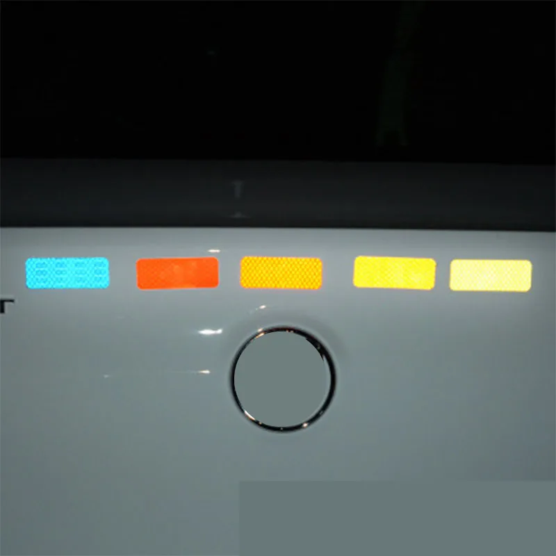 รถกันชนสติกเกอร์สะท้อนแสงแถบสะท้อนแสงเทป Secure Reflector สติ๊กเกอร์สติ๊กเกอร์