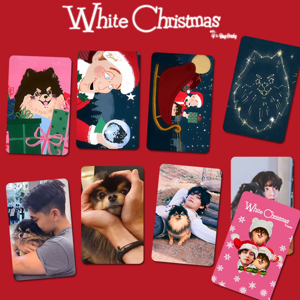 10 ピース/ロット Kpop フォトカードホログラフィックレーザー写真プリント写真ポストカード冬ファンのためのギフト Accessoires グッズ