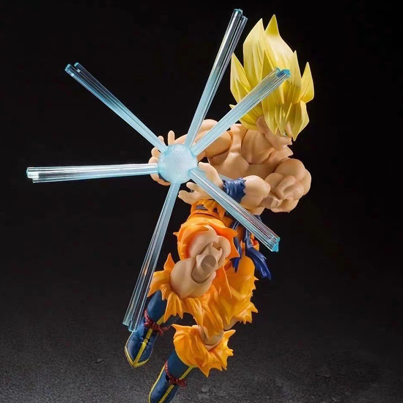 Shf ドラゴンボール Z 孫悟空伝説のアクションフィギュア PVC 可動コレクションアニメ 17 センチメートル超サイヤ人 Kakarotto 置物モデルおもちゃ