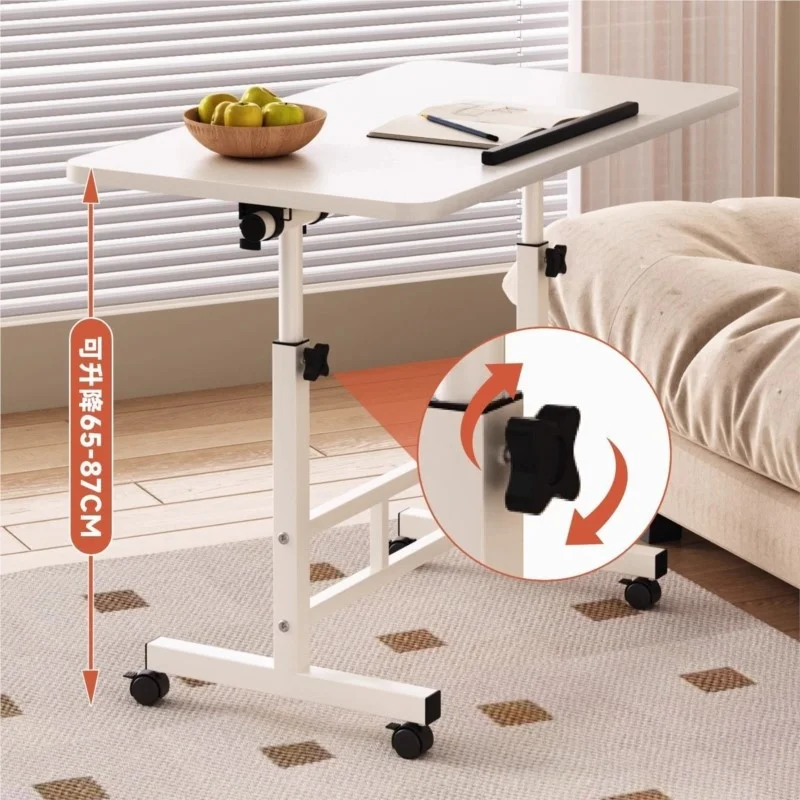 Mesa de cabeceira portátil altura ajustável mesa de computador simples estudante quarto dormitório estudo em casa e mesa pequena simples