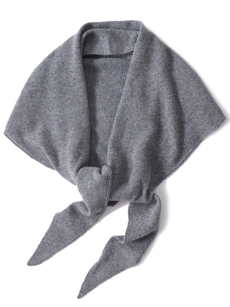 100% lã de malha grande triângulo xales cachecol feminino outono inverno macio quente elegante capa poncho multi-funcional pashmina