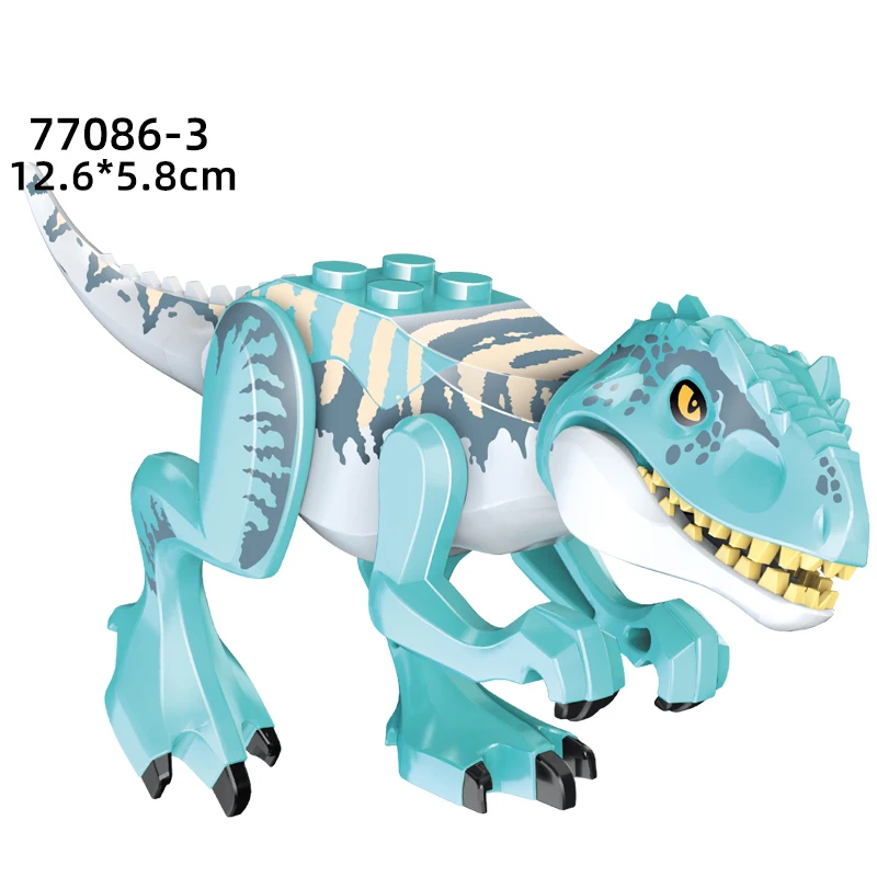 Kỷ JuRa Khủng Long Khối Xây Dựng Con Indominus Rex DIY Tyrannosaurus Hành Động Hình Mô Hình Đồ Chơi Trẻ Em Động Vật Quà Tặng Giáng Sinh