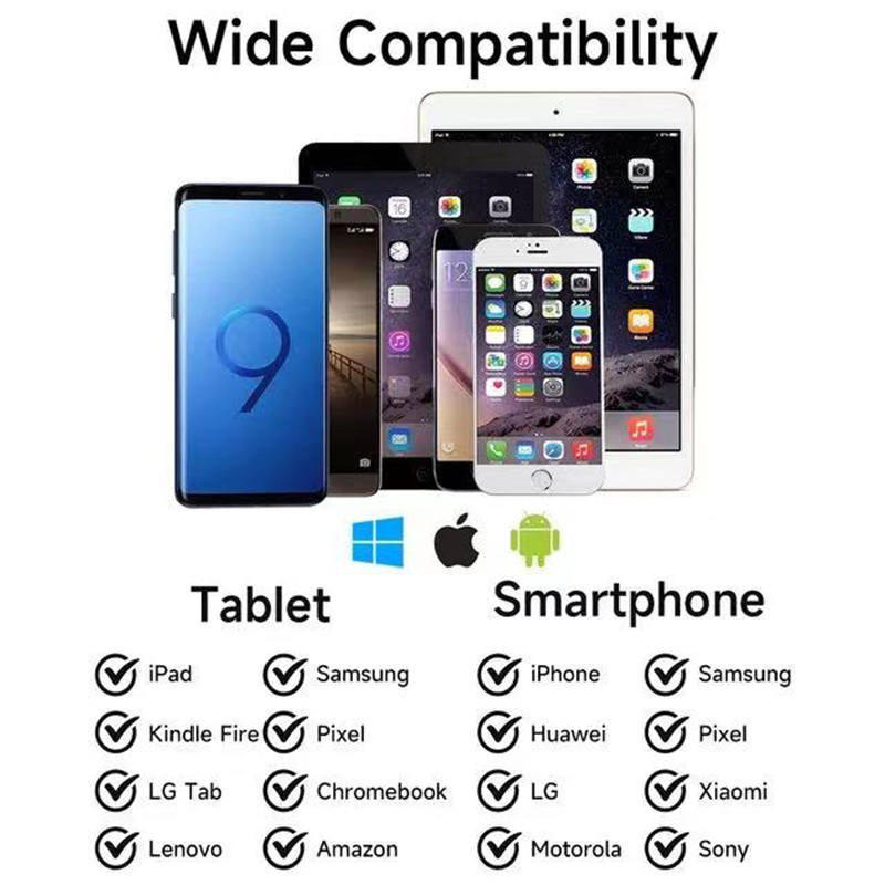 Lápiz óptico para tableta, lápiz táctil para teléfono móvil, Android, IOS, Windows, iPad, accesorios para Apple Pencil, lápiz óptico Universal