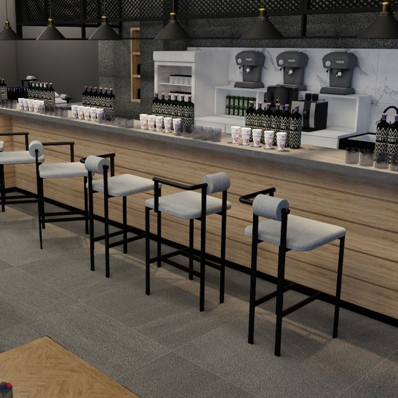 Silla de Bar de estilo Industrial Simple, taburete alto nórdico para el hogar, silla de escritorio frontal de pie alto, taburete de mostrador, nuevo