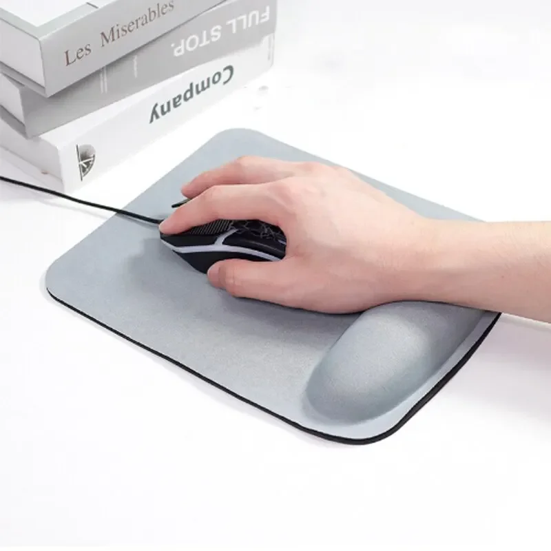 Foam Wrist Mouse Pad Simple Solid Color Comfortable Thick Sponge Mouse Gaming Pc Keyboard Desk Mat 210X230MM