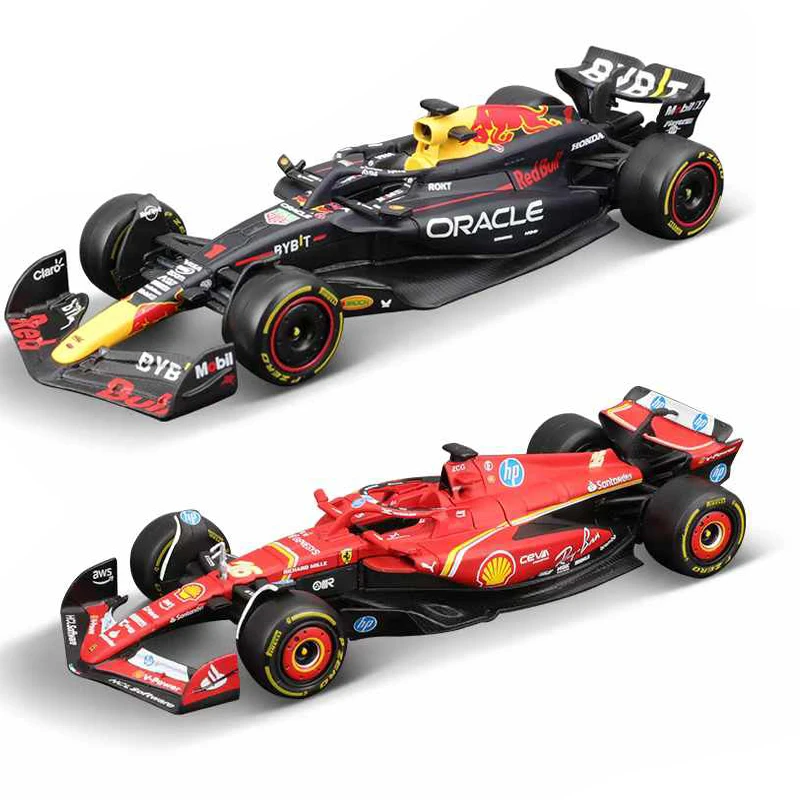 Bbugo 1:43 F1 2024 레드불 레이싱 태그호이어 RB20 페라리 SF24 레이싱 알파인 A524 맥라렌 MCL60 모나코 F1 MCL38 포뮬러 카
