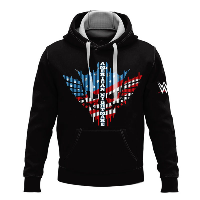 Frühling und Herbst Herren 3D-Druck Berühmtes Wrestling-Event Cody Rhodes Series Hoodie Kinder Street Freizeit Sport Pullover