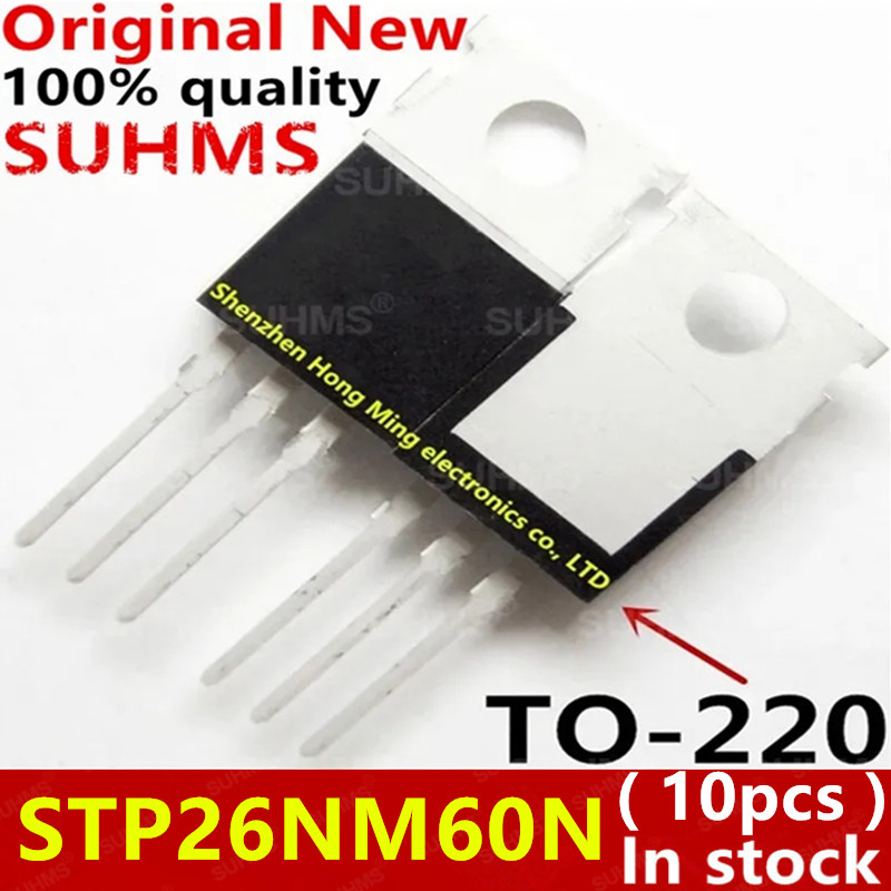 (10 Stück) 100 % neu STP26NM60N 26NM60N