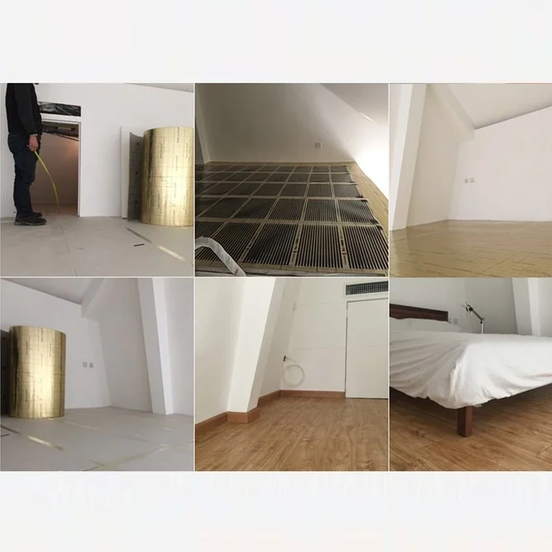 Обогреватель для пола, 220 В, 220 Вт, ширина 50-8 метров