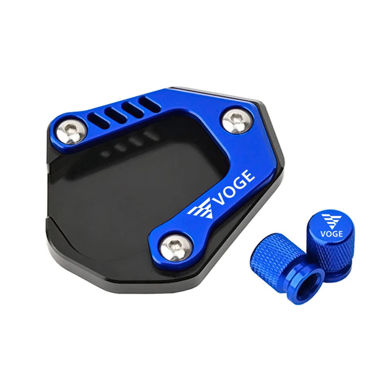 New For Loncin Voge DS525X DS900X DSX 525 900 DSX 900 2023-2024 Motorcycle Accessories CNC Side Stand Kickstand enlarged plate