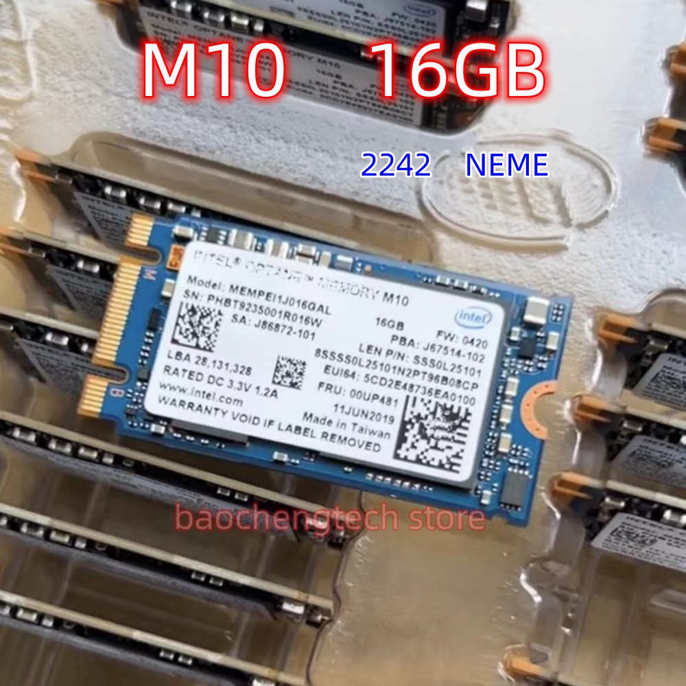 Nuevo SSD M10 16G 2280 2242 lectura/escritura rápida Compatible con ordenador portátil M.2 SSD HDD unidad de estado sólido para Intel Aoteng