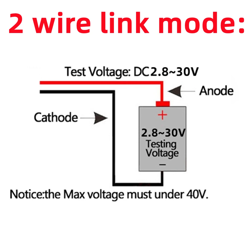 0.28 นิ้ว DC LED Digital Voltmeter 0-100V แรงดันไฟฟ้าอัตโนมัติรถมือถือเครื่องทดสอบแรงดันไฟฟ้าเครื่องตรวจจับ 12V สีแดงสีเขียวสีฟ้าสีเหลือง