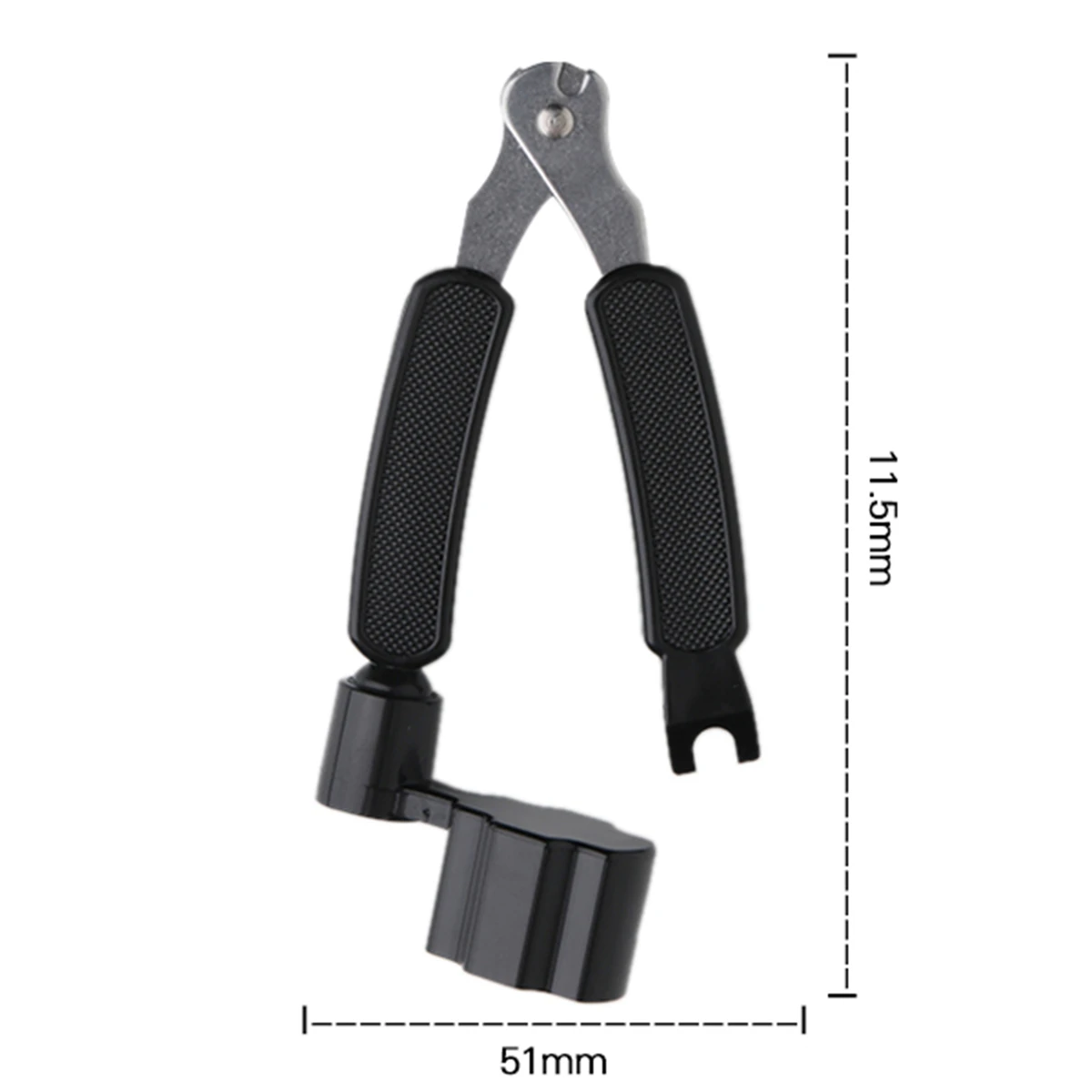 Miwayer กีตาร์ String Winder 3 IN 1 String Peg Winder + เครื่องตัดสาย + Pin Puller เครื่องดนตรีกีตาร์เครื่องมือบํารุงรักษาซ่อมเครื่องมือ