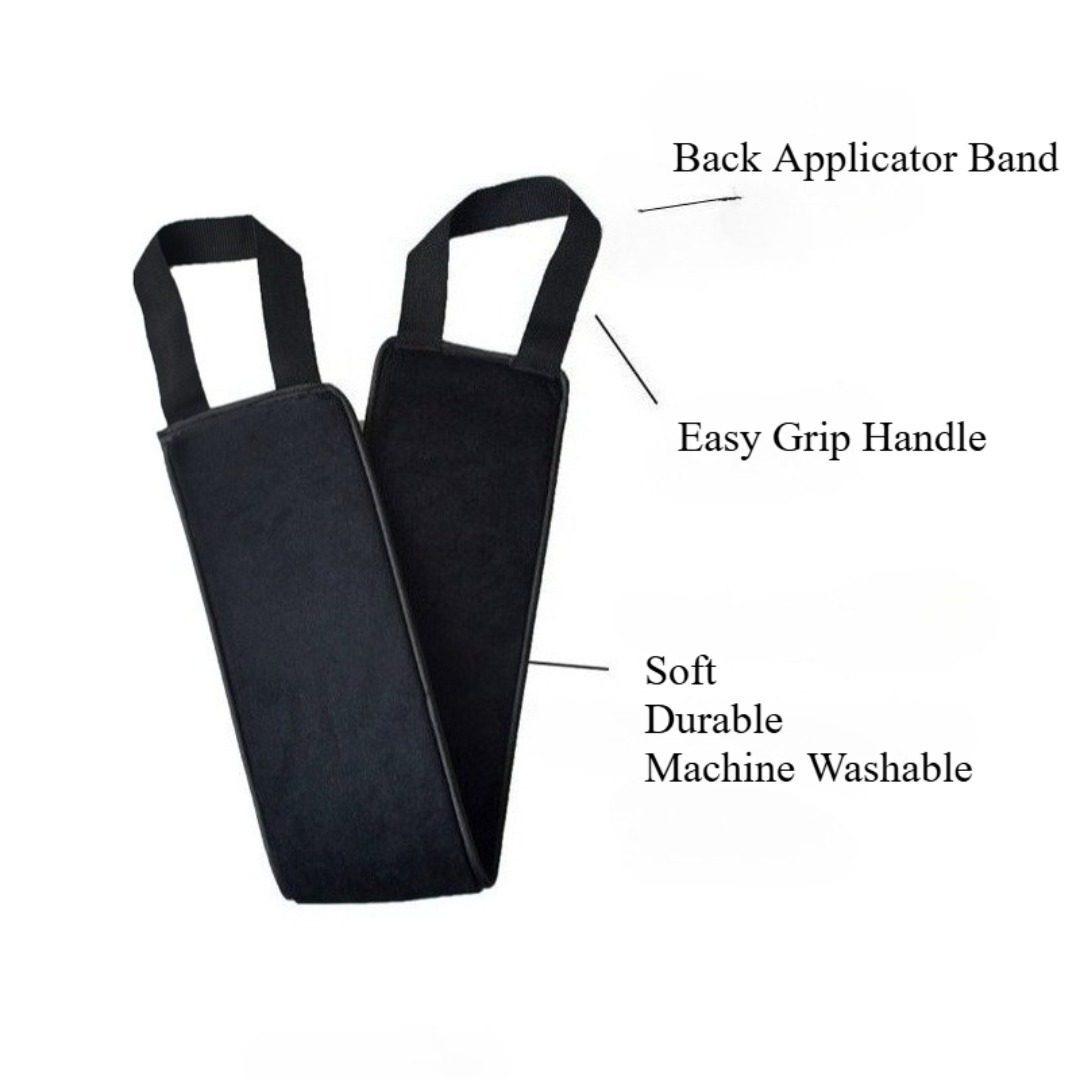 1pc Body Lotion Glove Self-Tanning Mitt Double-Sided Prevents Sticky Hands Applicator Flocking Glove Makeup Applicator Bath Tool