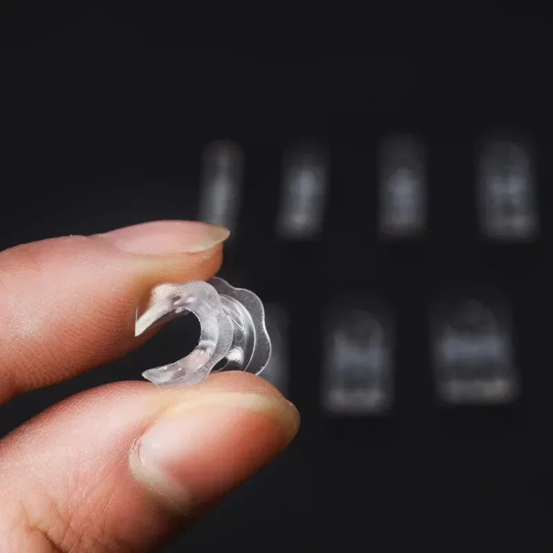 Anillo tensor en espiral de 10 Cm y 4 tamaños, ajuste de silicona transparente para anillo suelto, protector de joyería, ajuste de tamaño del anillo
