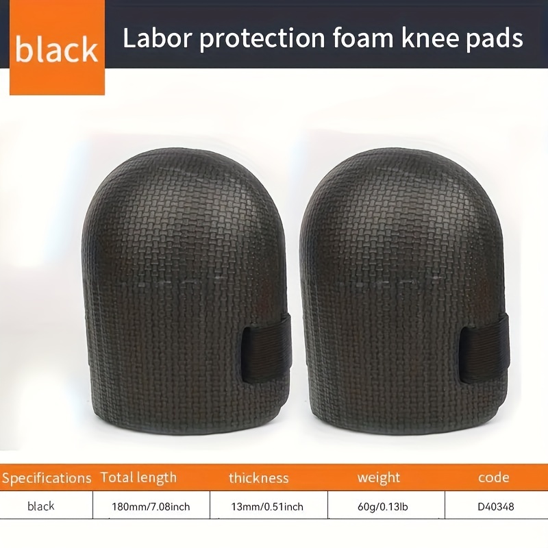Nueva almohadilla de protección para rodilla, azulejos, barro, trabajadores, rodilla, impermeable, espesa, espuma viscoelástica, función de rebote hacia atrás