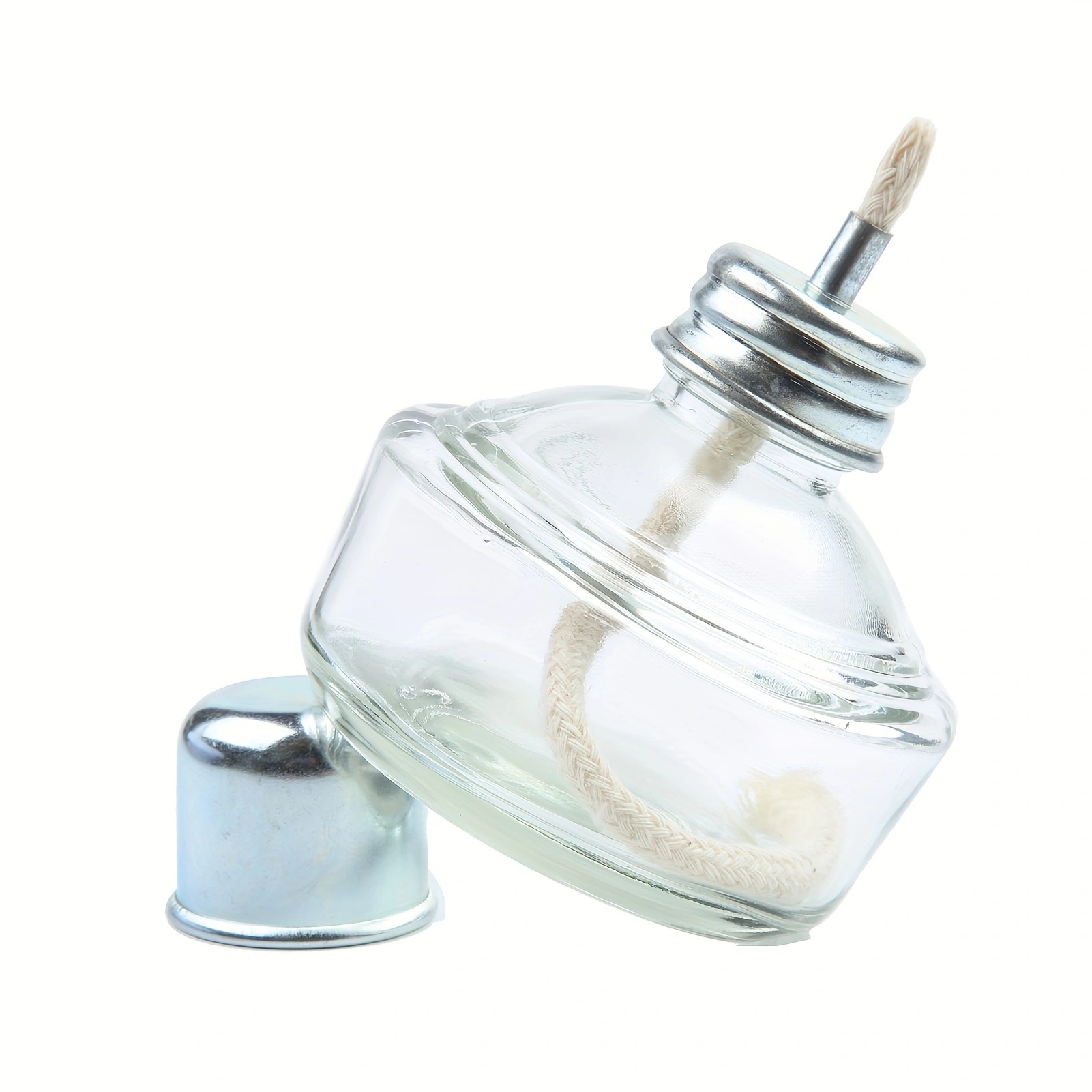 1pc 新耐久性のある肥厚ガラスアルコールバーナーランプカバーラボ加熱ガラス製品歯科アイテム加熱機器