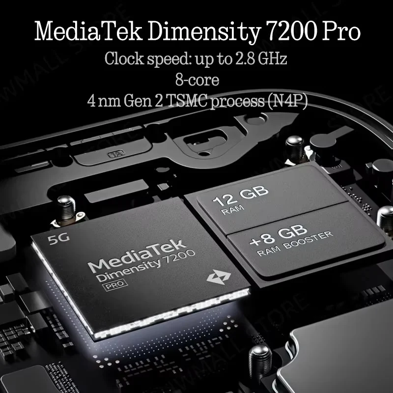 Globale Version Nothing Phone (2a) MTK Dimensity 7200 Pro 50 MP Hauptkamera 6,7 Zoll 120 Hz AMOLED-Display 45 W Ladung 5000 mAh Akku